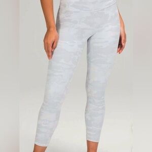 Lululemon white-camo leggings